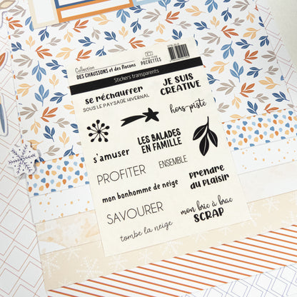 Stickers transparents