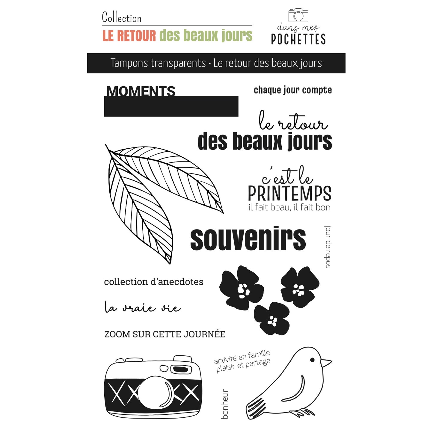 Tampons transparents - Le retour des beaux jours