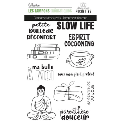Planche de tampons clear - Parenthèse douceur