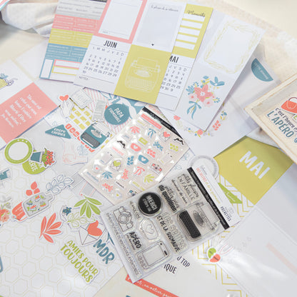 Kit Scrapbooking - Des selfies et de la guimauve