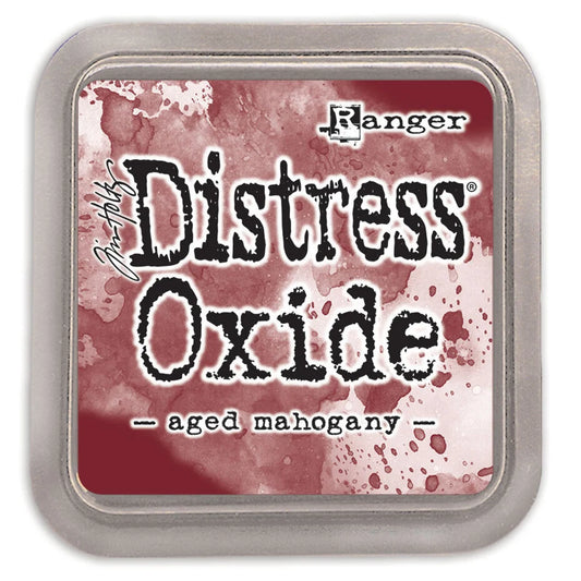 Encre Distress Oxide - Aged mahogany