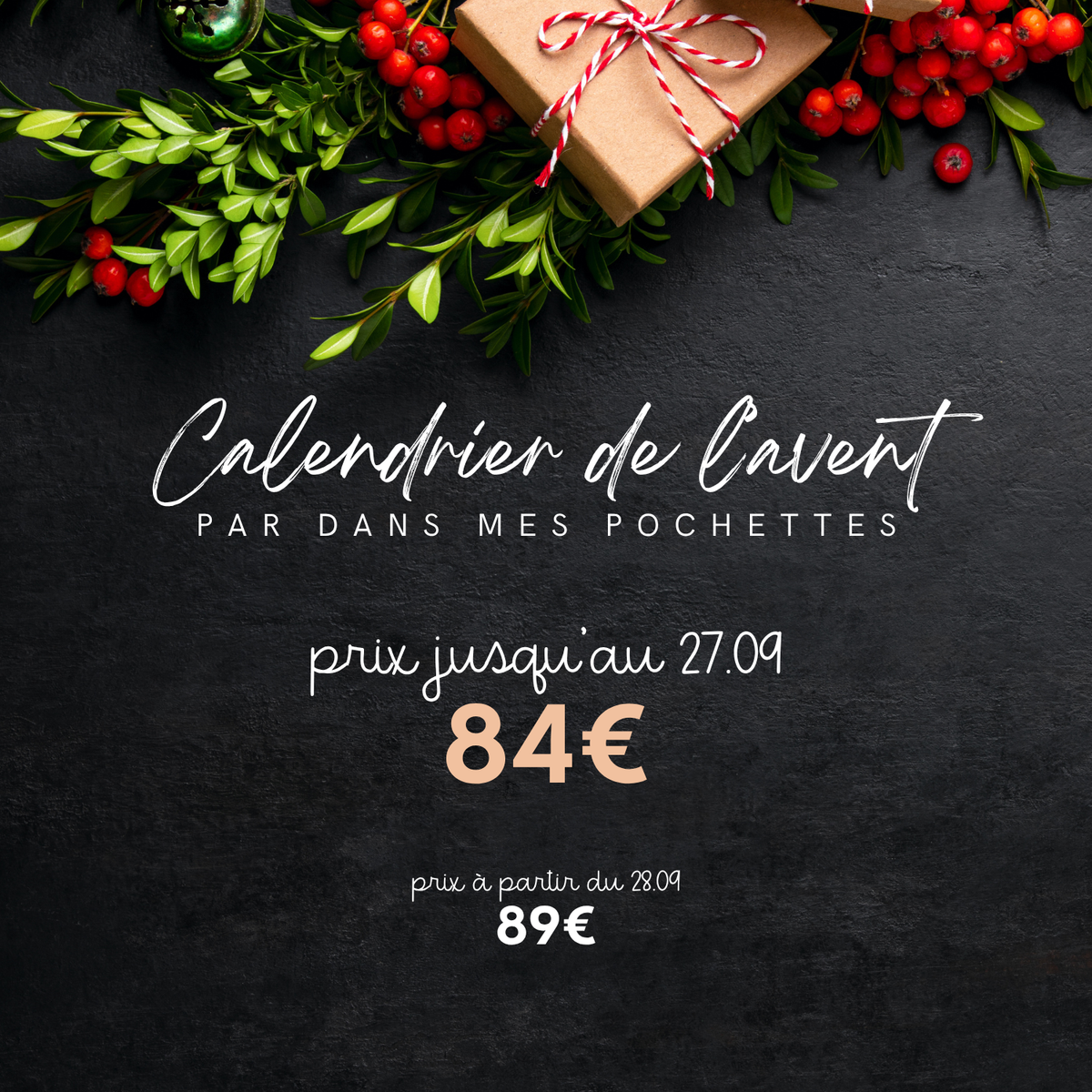 Calendrier de l'avent 2026