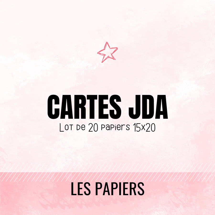 Papiers et Cartes JDA