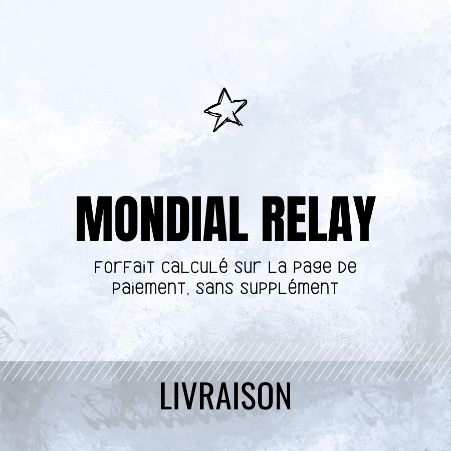 Livraison en Mondial Relay sans supplément