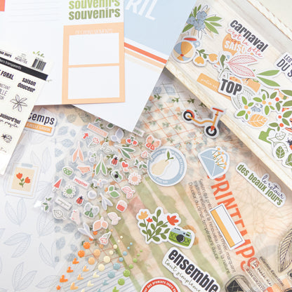 Kit Scrapbooking - Le retour des beaux jours