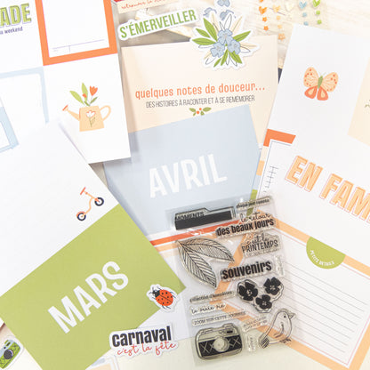 Kit Scrapbooking - Le retour des beaux jours